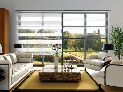 Màn Sáo Nhôm Hệ 1 Dây Cao Cấp Chữ C