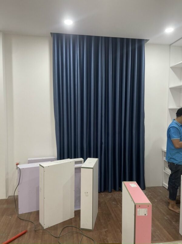 RÈM VẢI GẤM Chống Nắng - Hình ảnh 2