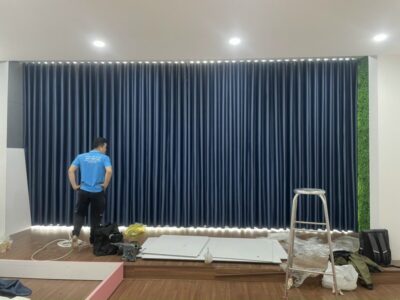 RÈM VẢI GẤM Chống Nắng