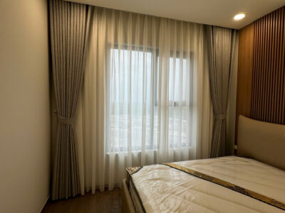 Rèm Vải 2 Lớp Cao Su Linen Chống Nắng 100%