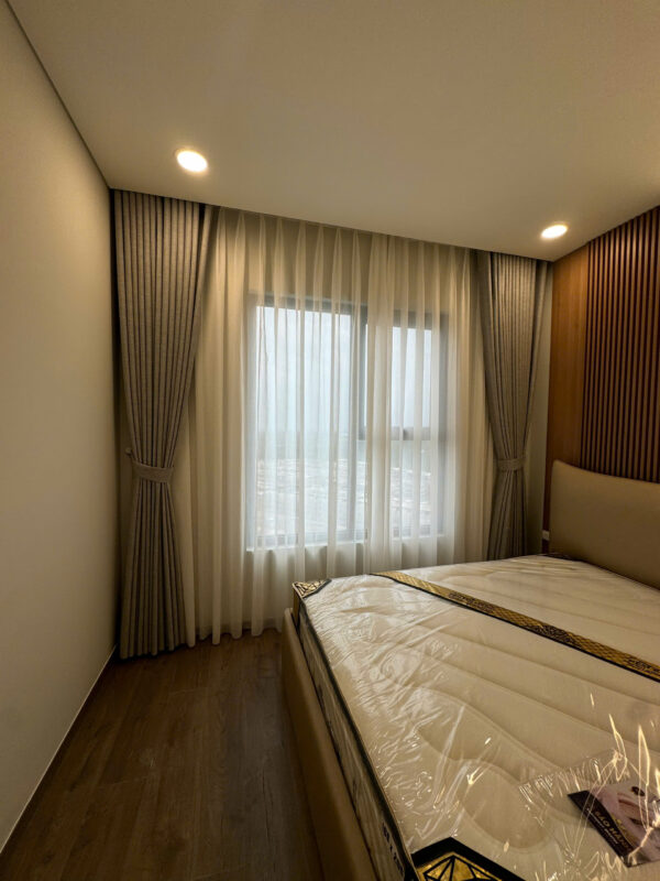 Rèm Vải 2 Lớp Cao Su Linen Chống Nắng 100%