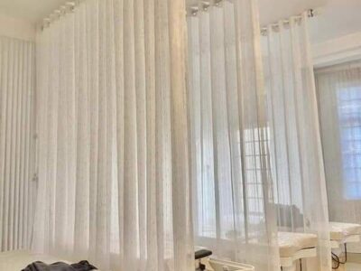 Rèm Voal Ngăn Giường Spa
