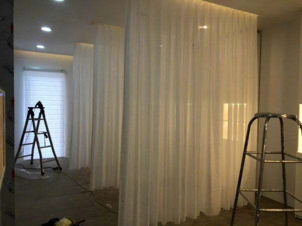 Rèm Voal Ngăn Giường Spa