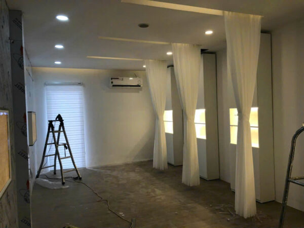 Rèm Voal Ngăn Giường Spa
